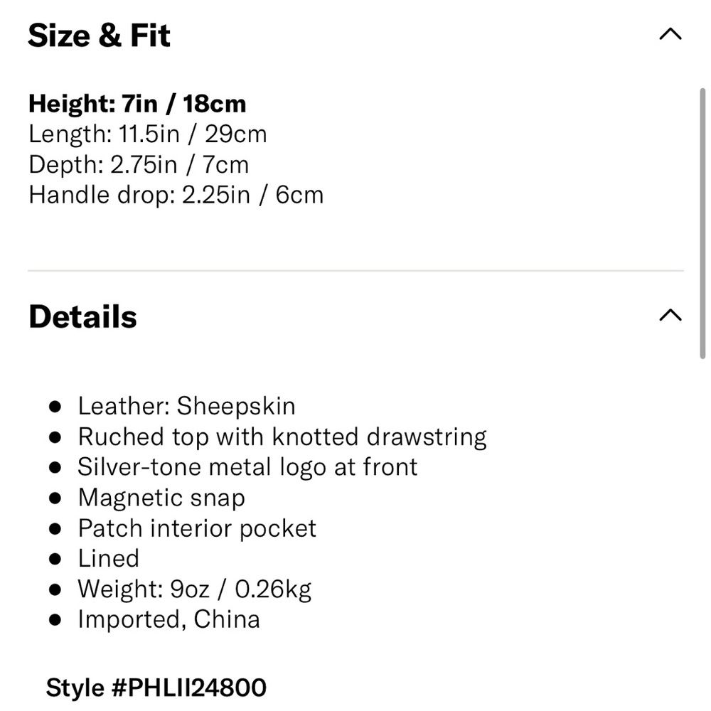 NWOT 3.1 Phillip Lim Origami Mini Bag - Picture 15 of 15